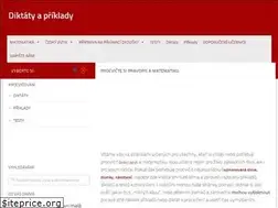 Sites similar to diktatyapriklady.cz