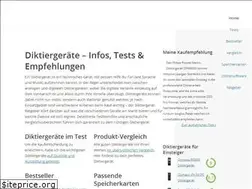 Sites similar to diktiergeraet-tests.de