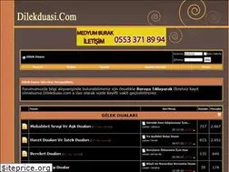 Sites similar to dilekduasi.com