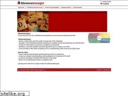 Sites similar to dilemmamanager.eu