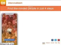 Sites similar to dilemmamatch.com