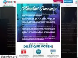Sites similar to dilesquevoten.org