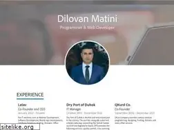 Sites similar to dilovan.net