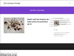 Sites similar to dimcerveaupensee.fr