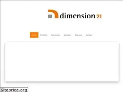 Sites similar to dimension21.de