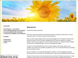 Sites similar to dimensionen.org