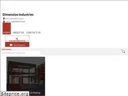 Sites similar to dimensionindustries.in