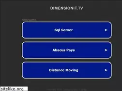 Sites similar to dimensionit.tv