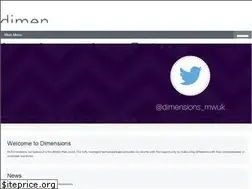 Sites similar to dimensions.co.uk