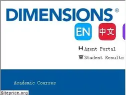Sites similar to dimensions.edu.sg