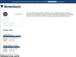 Sites similar to dimensionscareers.co.uk