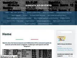 Sites similar to dimenticatidistato.com