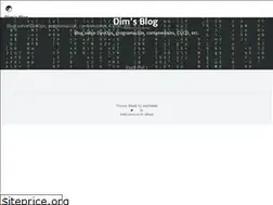 Sites similar to dimitriacosta.xyz