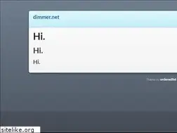 Sites similar to dimmer.net