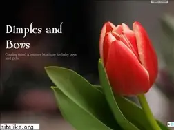 Sites similar to dimplesandbows.com