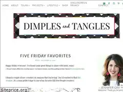 Sites similar to dimplesandtangles.com