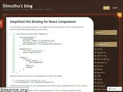 Sites similar to dimuthublog.wordpress.com