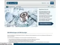Sites similar to din-mitteilungen.de