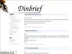 Sites similar to dinbrief.de