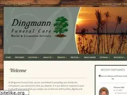 Sites similar to dingmannfuneral.com