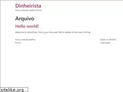Sites similar to dinheirista.com.br