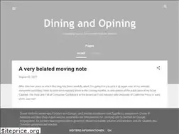 Sites similar to diningandopining.blogspot.com