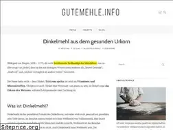 Sites similar to dinkelmehl.info