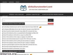 Sites similar to dinkulturutestleri.com