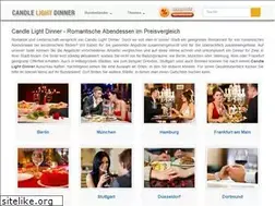 Sites similar to dinner-candle-light.de