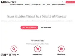 Sites similar to dinnergift.be