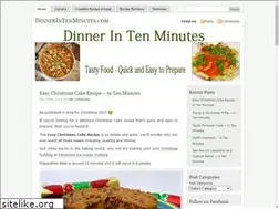 Sites similar to dinnerintenminutes.com