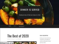 Sites similar to dinnerisserveddotorg.wordpress.com