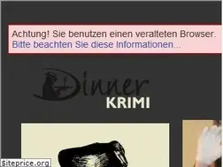 Sites similar to dinnerkrimi.de