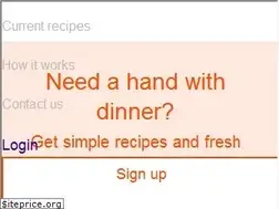 Sites similar to dinnerly.com