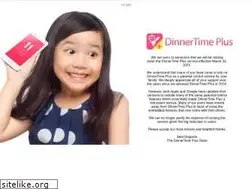 Sites similar to dinnertimeapp.com