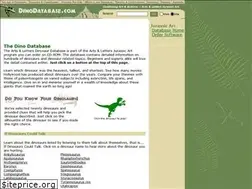 Sites similar to dinodatabase.com
