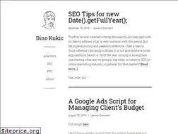 Sites similar to dinokukic.com