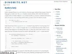 Sites similar to dinomite.net