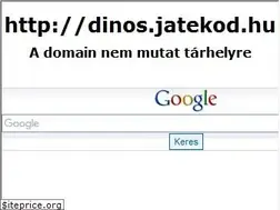 Sites similar to dinos.jatekod.hu
