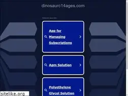 Sites similar to dinosaurc14ages.com