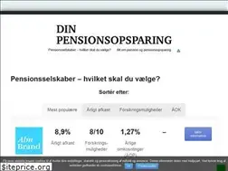 Sites similar to dinpensionsopsparing.dk