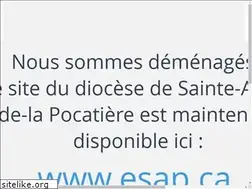 Sites similar to diocese-ste-anne.net
