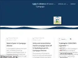 Sites similar to diocesecyangugu.com