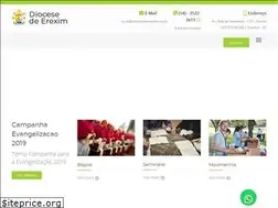 Sites similar to diocesedeerexim.org.br