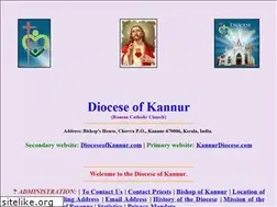 Sites similar to dioceseofkannur.com