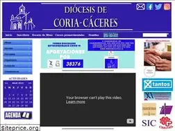 Sites similar to diocesiscoriacaceres.es