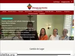 Sites similar to diocesisdearecibo.org