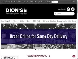 Sites similar to dionswine.com