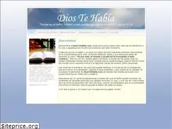 Sites similar to diostehabla.com