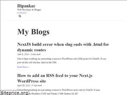 Sites similar to dipankarmaikap.com